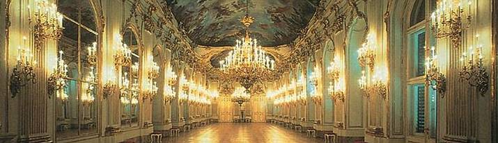 Die große Galerie im Schloss Schönbrunn